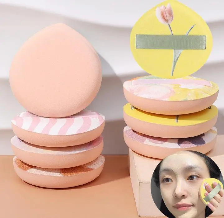 1pcs Large Foundation Puff  Wet and Dry Powder Puff Soft Makeup Sponge