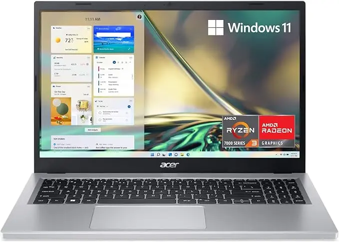 Acer Aspire 3 Slim Laptop | 15.6" FHD | Ryzen 3 7320U | Radeon | 8GB | 128GB SSD | Wi-Fi 6 | Win 11