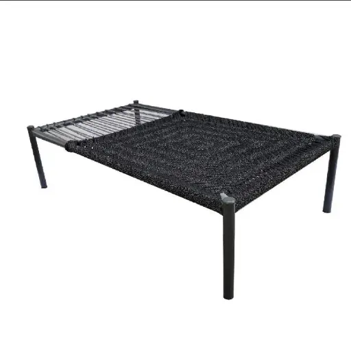 Fixed Bed - Grey(Iron Charpai)
