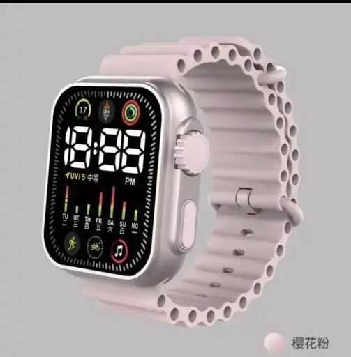 Ultra Big Display Comfortable Straps Ultra LED Watch Digital Watch for Men boys & Women