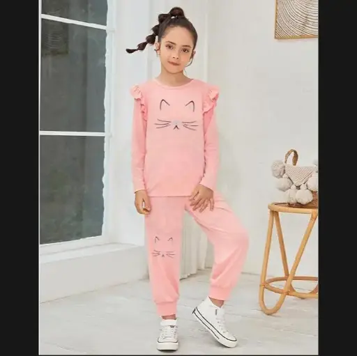 Real Boss By Rich Man Girls 2 Piece Outfits Stylish Tracksuit