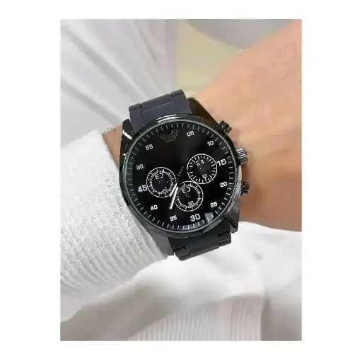Watch for Men and Boys- Imported Wrist Watch with Rubber Straps