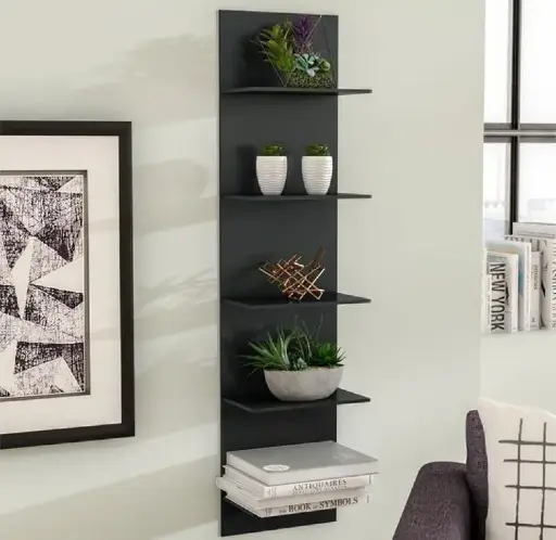 Adorable Wall Mounted Wooden Shelves - Floating Shelves, Book Shelf