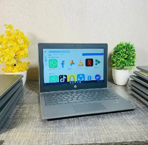 HP Chromebook G8 - 8th Generation - 32GB Storage - 4GB Ram DDR4 - 12 Inches HD Display Auto Update 2029 - Slimmest Chromebook