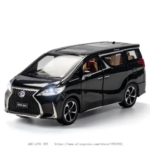 1:32 Diecast Metal LM 300 Lexus Van alloy model
