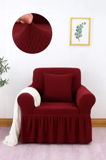 Best quality jumbo size cusotmise cover Turkish sofa cover for 3 seater.